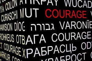 המילה גבורה באנגלית בתרגום למגוון שפות כולל עברית